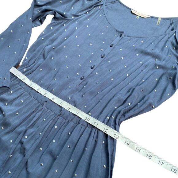 REBECCA Taylor Dot Cinched Waist Dress - Picture 12 of 14